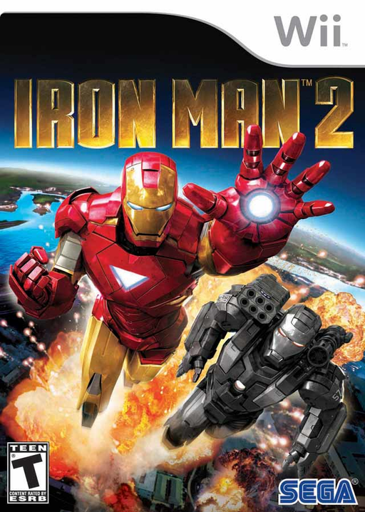 Iron Man 2 box art for Wii